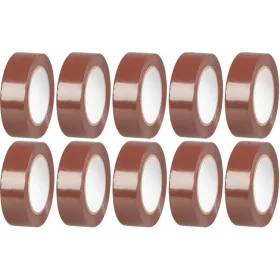   Strend Pro szigetelőszalag, 19 mm, H-10 m, max. 80°C, 40.0 kV/mm, barna, PVC, 10 db