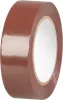 Strend Pro szigetelőszalag, 19 mm, H-10 m, max. 80°C, 40.0 kV/mm, barna, PVC, 10 db