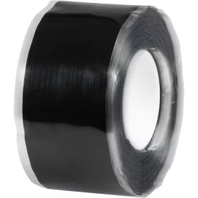   Fekete vulkanizáló szalag Strend Pro, 25 mm, Hossz: 3 m, fekete, javító, szilikon, multifunkciós