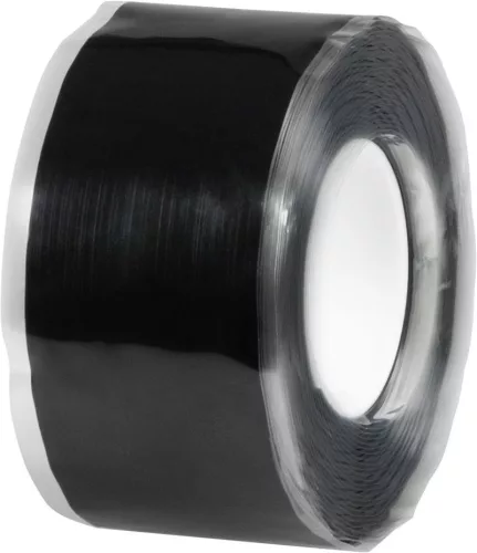 Fekete vulkanizáló szalag Strend Pro, 25 mm, Hossz: 3 m, fekete, javító, szilikon, multifunkciós