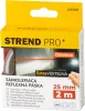 Fényvisszaverőszalag Strend Pro, 25 mm, L-2 m, piros