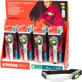   Karkötő Strend Pro LB1204, LED, 2xCR2032, 185x35x15 mm, rugalmas, Sellbox 16 db