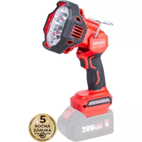   Worcraft CLED-S20Li-30WB ShareSYS kézi reflektor, 20 V-os lítium-ion, 30 W, 800/1500/2500 lm