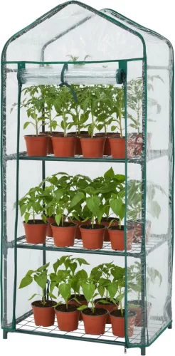 Strend Pro Greenhouse, Palántanevelő fóliasátor, 598x390x1260 mm