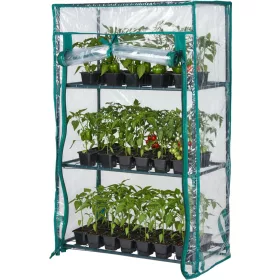   Strend Pro Greenhouse, Palántanevelő fóliasátor, 460x240x800 mm