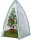 Strend Pro Greenhouse, Palántanevelő fóliasátor, piramis, 1600x1600x1800 mm