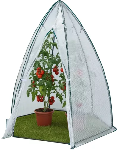 Strend Pro Greenhouse, Palántanevelő fóliasátor, piramis, 1600x1600x1800 mm