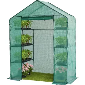   Strend Pro Greenhouse, Palántanevelő fóliasátor, bejárható, 1430x730x1950 mm