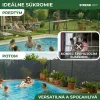 PRIVAT.NET, Árnyékolóháló, 1x10 m, HDPE, UV, 230 g/m2, 95% antracit