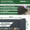 PRIVAT.NET, Árnyékolóháló, 1x25 m, HDPE, UV, 230 g/m2, 95% antracit