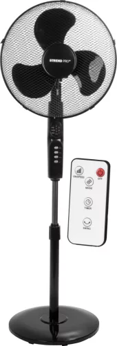 Strend Pro állóventilátor, távirányítóval, 40 cm, 45 W