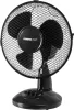 Strend Pro asztali ventilátor, fekete, 23 cm, 25 W