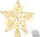 MagicHome, Karácsonyi csillag, műanyag, 10x LED meleg fehér, 25 cm, 2xAA