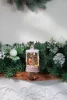 MagicHome, Karácsonyi lámpás, Mikulás fenyőfával, műanyag, 1xLED meleg fehér, 8x4x15 cm, 2xAAA