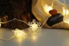 MagicHome, Karácsonyi füzér, hópelyhek, PVC, 15x meleg fehér LED, 1,4 m + 0,3 m, 2xAA