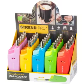 Öngyújtó Strend Pro, teleszkópos, gázos, Sellbox 25 db