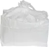 BigBag TSF2, Kerti húzózsinóros zsák 2 füllel, 68x35x46 cm, PP, fehér, lapos aljú, max. 100 kg