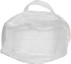 BigBag TSF2, Kerti húzózsinóros zsák 2 füllel, 68x35x46 cm, PP, fehér, lapos aljú, max. 100 kg
