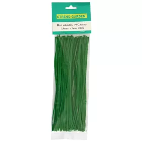 GardenTwist PVC 0,4x3 mm, L-300 mm, Kötöző drót, 100 db