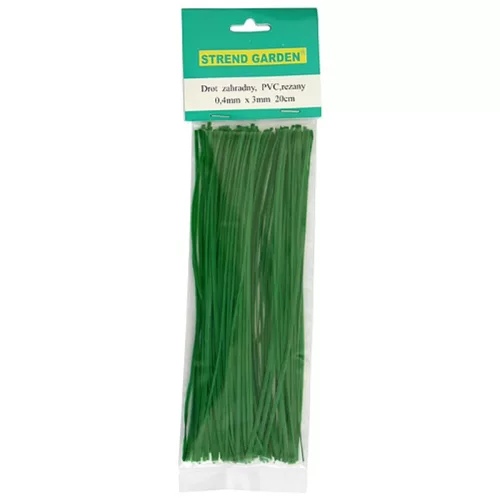 GardenTwist PVC 0,4x3 mm, L-300 mm, Kötöző drót, 100 db