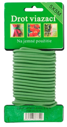 SoftTwist, 5 mm, L-5 m, Kerti kötöződrót