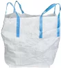 BigBag TOF4, 4 fülű lapos aljú zsák, 90x90x120 cm, PP, max. 1000 kg