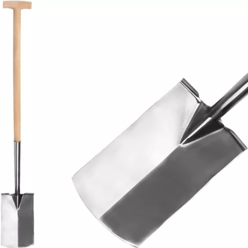Strend Pro Premium lapát, 55x18x118 cm, Rozsdamentes acél