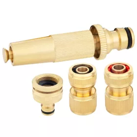   Strend Pro Garden GF341 csatlakozókészlet, 3/4"-1 adapter, 1/2 csatlakozók, fúvóka