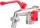 Strend Pro, Dupla kerti csap, 3/4"-3/4"-1/2"