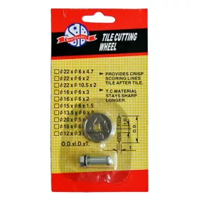   Vágókerék MW163 (16x6 mm), pótalkatrész, 216397, 216703 és 216663 csempevágóhoz