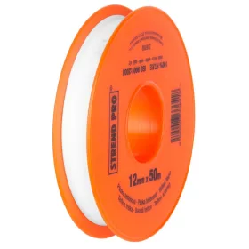   Teflon szalag Strend Pro TTP62, 12 mm, Hossz: 50 m, 0,1 mm, profi, PTFE.100