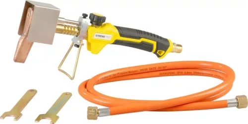 Strend Pro,bádogos gázforrasztó páka , gázhoz, 1,5 m tömlő