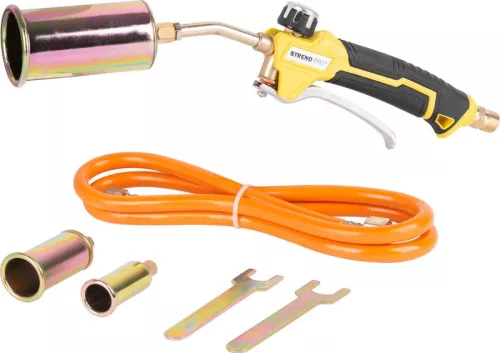 Perzselő Strend Pro H55A X305, 30-40-50 mm, gázhoz, LPG, 1,5 m tömlő, G3/8 menet, tömlővel