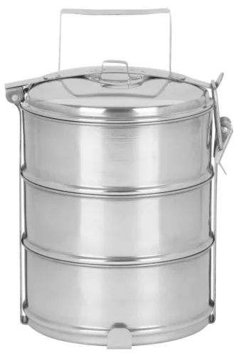 MagicHome SS682 rozsdamentes acél ételhordó – 3 × 1200 ml