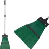 MagicHome LS9241 műanyag seprű – zöld, teleszkópos alumínium nyéllel, 26 × 40 cm