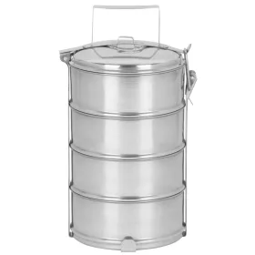 MagicHome rozsdamentes acél ételhordó – 4 × 1200 ml