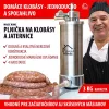 MagicHome SM206 kézi kolbász- és hurkatöltő – függőleges, 3 kg