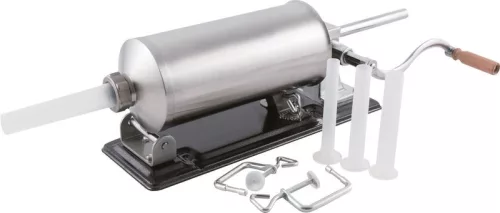 MagicHome SM208 kézi kolbász- és hurkatöltő – vízszintes, 4 kg