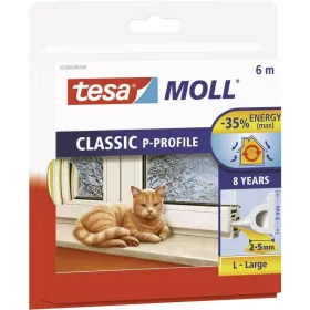 Tesa tömítés P profil , fehér, hossz 6 m
