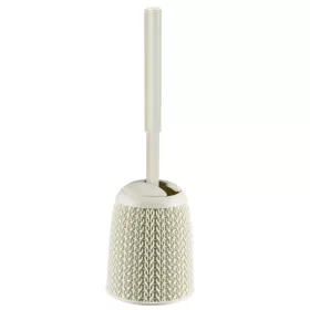 Curver KNIT WC-kefe tartóval – krémszínű
