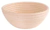 MagicHome rattan kelesztőkosár kenyérhez – kerek, max. 1 kg, 25 × 8 cm