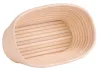 MagicHome rattan kelesztőkosár kenyérhez – ovális, max. 700 g, 30 × 14 × 7 cm