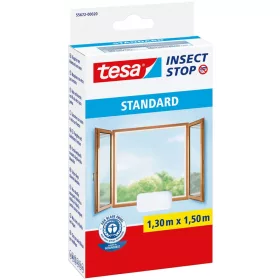   tesa Insect Stop Standard tépőzáras szúnyogháló ablakra – 130 × 150 cm, fehér