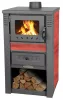 Kályha Nova Ceramic, 7,5 kW, 120 mm, piros
