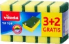Vileda mosogatószivacs erős súrolóréteggel – 3+2 db