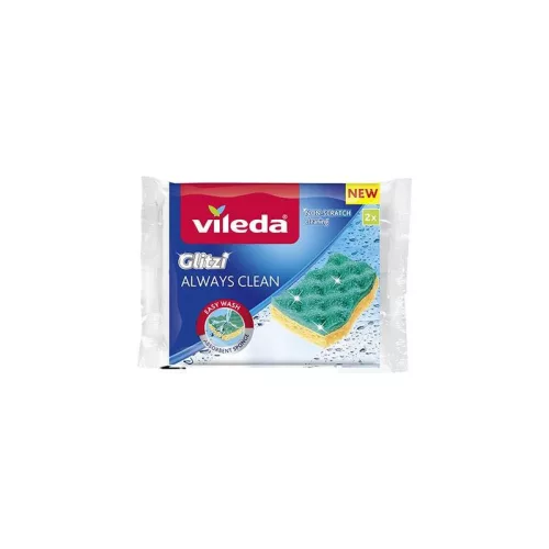 Vileda Glitzi Always Clean mosogatószivacs – 2 db