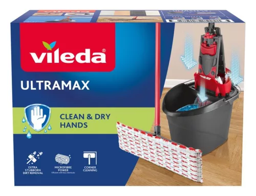 Vileda Ultramax komplett felmosókészlet – felmosó + vödör