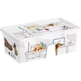   KIS C Style Pets XS, Fedeles tárolódoboz, 6 lit., 19x34x12 cm
