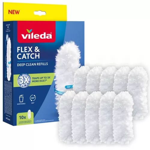 Vileda Flex & Catch pót porolófej – 10 db