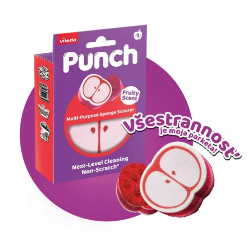 Vileda Punch szivacs - alma